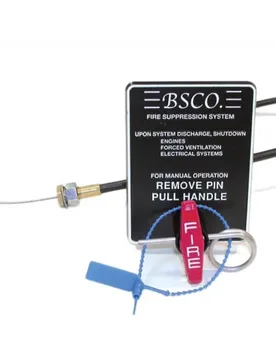 Extinguisher Plate Multicore Cable 2.44 M Blue / Black One Size unisex - Oem Marine - FashionsVida