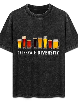 CELEBRATE DIVERSITY T-Shirt Plus Size Short Sleeve T-Shirt - Aliexpress - FashionsVida
