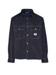 HUGO Overshirt EBOLT dunkelblau L Herren