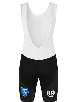 Fahrrad Short mit Träger Herren (Schwarz / Größe XXL / Unisex) - Jako - FashionsVida