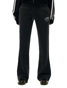 Joggers Athletic Embroidered Flare Eclipse Navy M - Superdry - FashionsVida