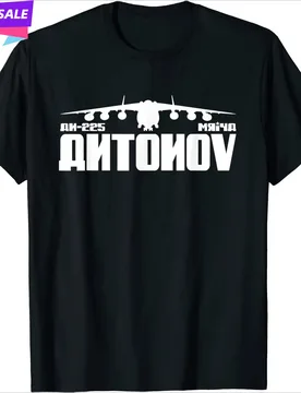 Antonov AN-225 Mriya Transport Plane T-Shirt 100% Cotton O-Neck Short Sleeve Summer Casual Mens T-shirt Streetwear - Aliexpress - FashionsVida