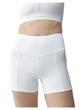 Born Living Yoga Short Deo White XS - Born Living Yoga - FashionsVida
