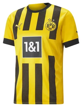 T-shirt à Manches Courtes Domicile Bvb Borussia Dortmund 22/23 Cyber Yellow M - Puma - FashionsVida