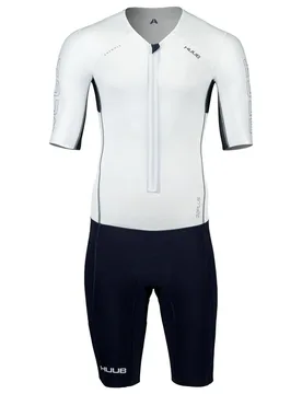 Anemoi 2 22plus Short Sleeve Trisuit Dark Navy / White XS Men - HUUB - FashionsVida