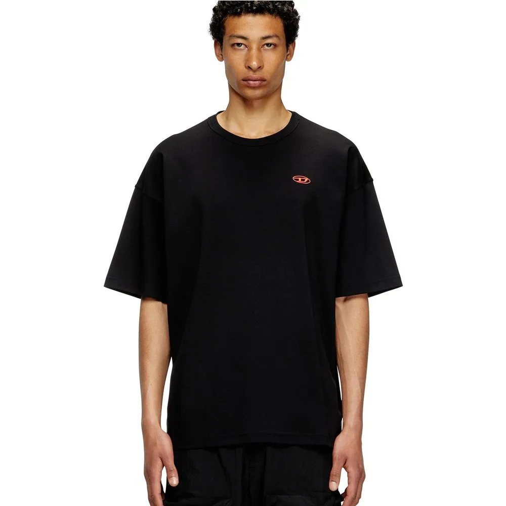 Camiseta de manga corta de hombre de algodón - Diesel - FashionsVida