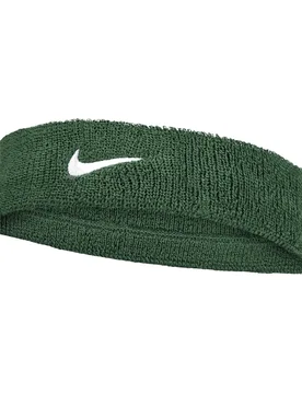 Unisex Classic Swoosh Headband (Green/white) - One Size - Nike - FashionsVida