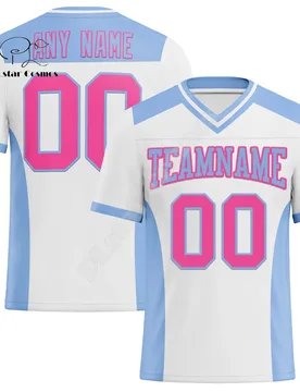 Custom Name Mesh Breathable Gradient Graffiti Soccer Football Jersey 3DPrint Harajuku Summer Streetwear Short Sleeves T-Shirts O - Aliexpress - FashionsVida
