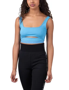 Tape Strappy Milano Top Blue Crush L Damen - Calvin Klein - FashionsVida