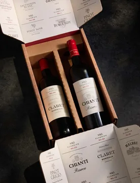 Classics Red Wine Duo Gift - M&S Hampers - FashionsVida