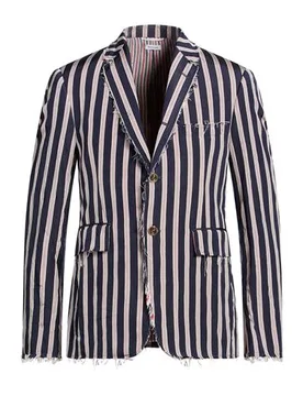 Blazer Herren Marineblau 0,1 Herren - Thom Browne - FashionsVida