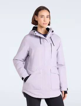Tignes Womens Waterproof Snow Jacket - Purple - Purple - Size: 10 - Animal - FashionsVida
