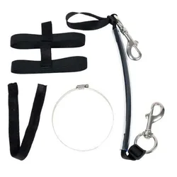 Divers Kit Di Cinghie Per Bombola Da Sub Stage Tank Strap 160/180 Mm