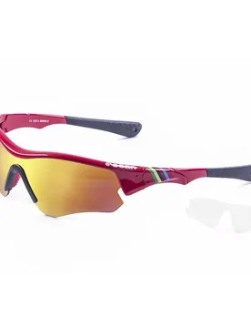 Occhiali Da Sole Iron Shiny Red - Ocean Sunglasses - FashionsVida