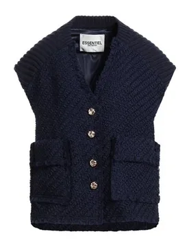 Jacke & Anorak Damen Nachtblau S Damen - Essentiel Antwerp - FashionsVida