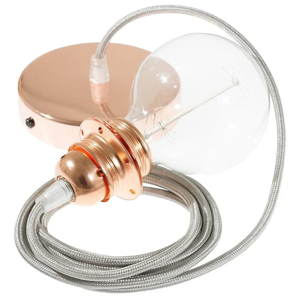 Cables Lampe Suspendue Pendel Pour Abat-jour Rm02 Diy 1 M Silver / Copper One Size - Creative - FashionsVida