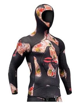 C Giacca Da Pesca Subacquea Carbon Rock 5 Mm - C4 - FashionsVida