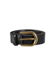 Cintura in pelle marrone 80