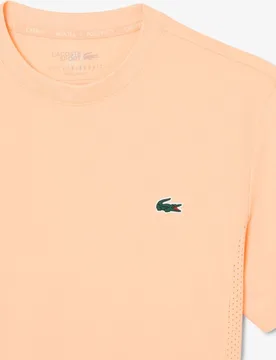 Camiseta de hombre Tennis x Novak Djokovic en blanco de manga corta - Lacoste - FashionsVida