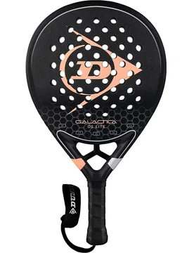 Galactica Lite Padel Racket Light Orange / Silver Foil / Black One Size - Dunlop - FashionsVida