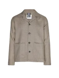 Overshirt braun L Herren