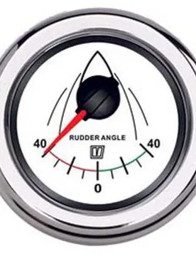 Rudder Angle Indicator 12-24v White 52 mm unisex - VETUS - FashionsVida