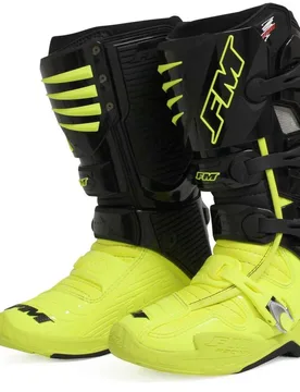 Stivali Noto Cross Enduro TYPHOON 3 Nero Giallo Fl taglia 47 - Fm racing - FashionsVida