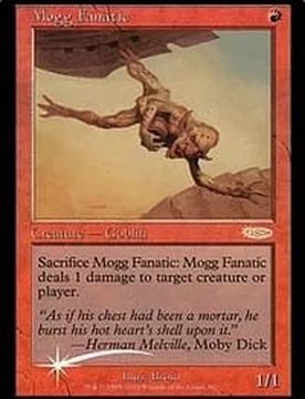 Mogg Fanatic (FNM foil) Promotional Cards - Magic: The Gathering - FashionsVida
