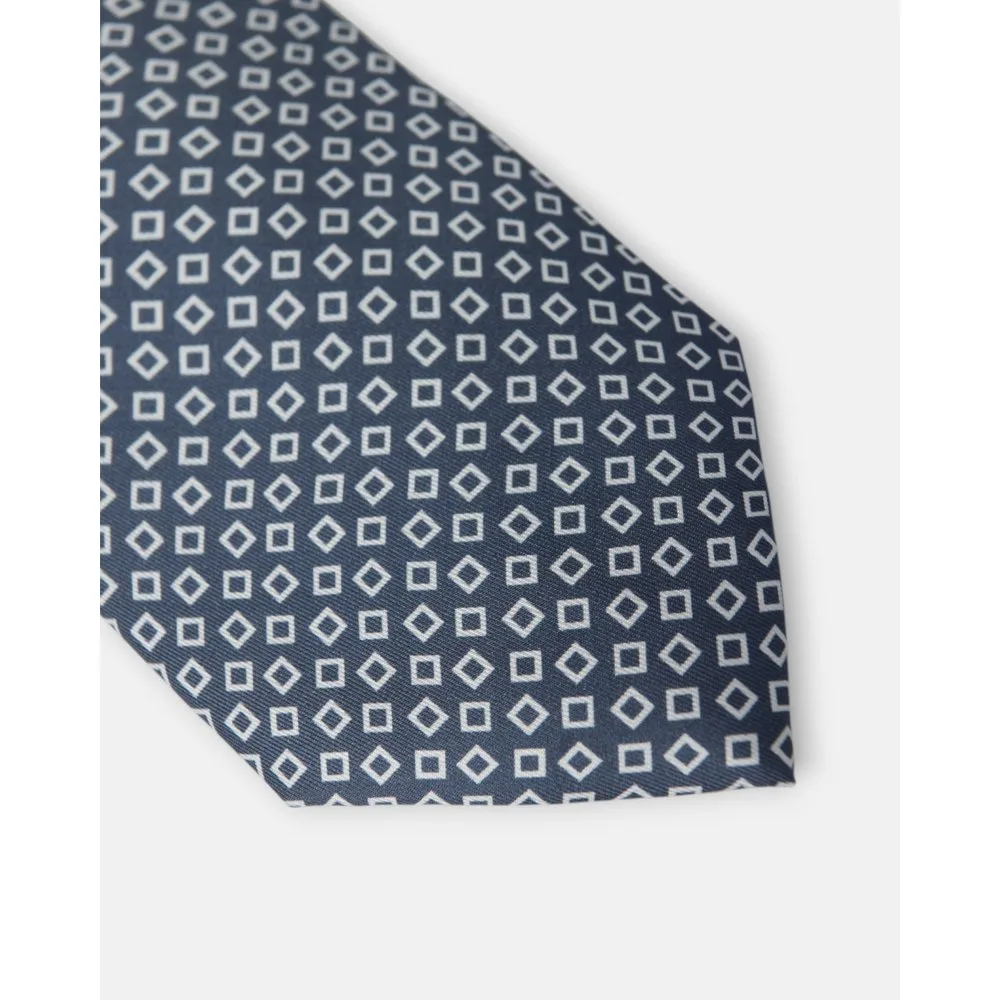 Silbon - Corbata seda cuadros - Silbon - FashionsVida