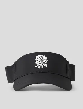 England Rugby Unisex 26/27 Visor - Black O/S unisex - Castore - FashionsVida