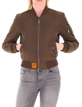 BOMBERS Giubbino bomber MARRONE L - Bombers - FashionsVida