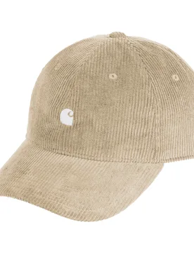 Harlem Cap Wall / White Stück Unisex - Carhartt WIP - FashionsVida