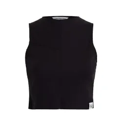 Seaming Rib Tank Top Black XS Damen