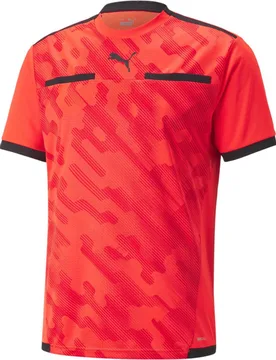 Mens Teamliga Referee Jersey Shirt In Red Blast/black - Size Small - Puma - FashionsVida