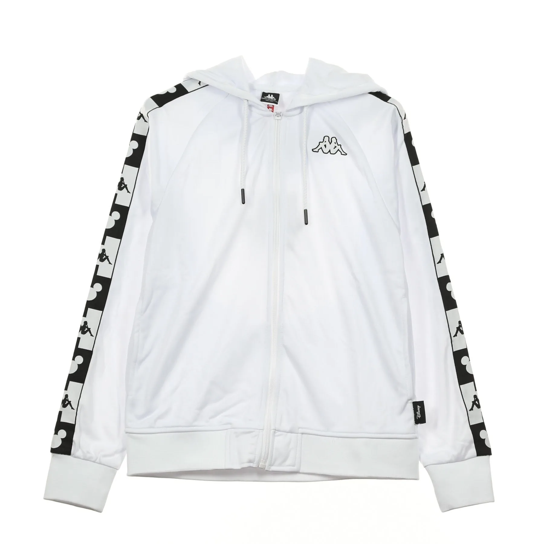 Giacca Tuta Cappuccio Uomo Authentic Ander Disney White - Kappa - FashionsVida
