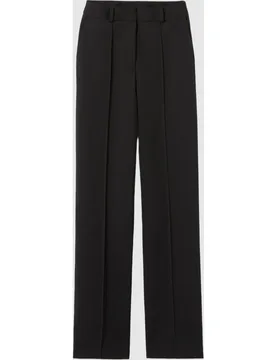 Pantalones rectos de mujer de sastre con nervios - CLAUDIE PIERLOT - FashionsVida