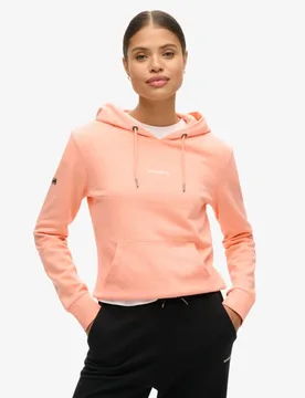 Superdry Damen Einfarbiges Hoodie Cream - Größe: 40 - 89.99 - FashionsVida