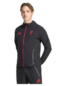 Veste Voyage Liverpool Fc Tiro 25/26 Competition Vis Tech Black / Strawberry Red S - Adidas - FashionsVida