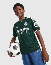 Real Madrid 2026/27 Away Shirt Junior - Verde, verde verde Bambino taglia 9-10Y