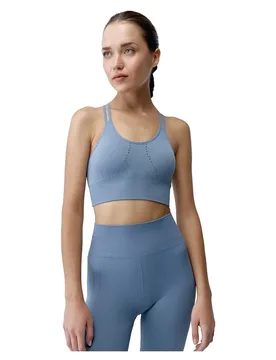 Haut De Sport Maintien Moyen Malala Medium Grey L - Born Living Yoga - FashionsVida