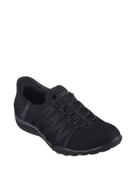 Women's Breathe-Easy Roll-With-Me Shoes in Black Size: 3 - Black - Size: 3 - Skechers - FashionsVida