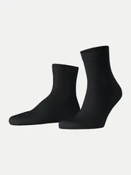 Unisex Kurzsocken Run Rib Schwarz 46-48