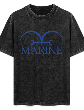 Marine White Flag T-Shirt Stylish Print Short Sleeve Tee - Aliexpress - FashionsVida