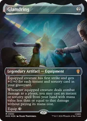 Glamdring (Borderless Art Surge Foil) The Hobbit Commander