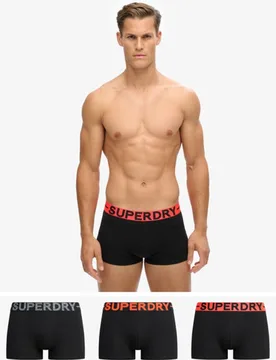 Superdry Men's Boxershorts im Dreierpack Schwarz - Größe: L - 39.99 - FashionsVida
