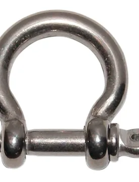 Stainless Steel Bow Shackle Grey 19 mm unisex - Oem Marine - FashionsVida