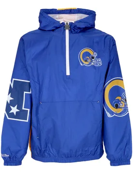 Giacca a Vento Infilabile Uomo Nfl Team Og 2.0 Anorak Windbreaker Losram Original Team Colors - Mitchell & Ness - FashionsVida