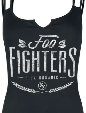 Top - Organic Venus - S bis XXL - für Damen - Größe L - schwarz - EMP exklusives Merchandise! - Frauen - female - Foo Fighters - FashionsVida
