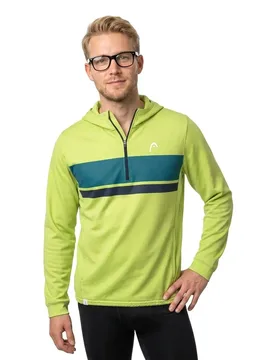 Topspin Hoodie Lightlime / Teal M - Head Racket - FashionsVida