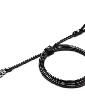 Câble Antivol K60603ww Black / Silver One Size unisex - Kensington - FashionsVida